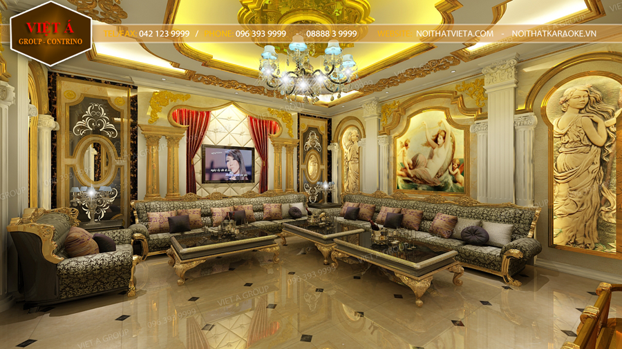Thiet Ke Phong Karaoke Luxury  V029 900